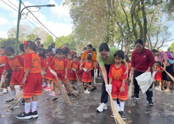 Sasar Anak TK, TP PKK Bali Gelar Edukasi Pungut dan Pilah Sampah