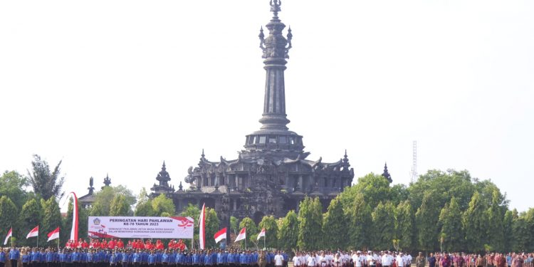 Maknai Hari Pahlawan, Sekda Dewa Indra Ajak Masyarakat Teladani Nilai Nilai Kepahlawanan