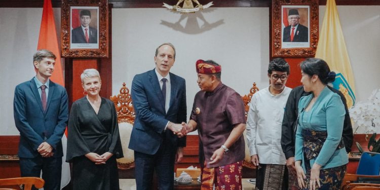 Bertemu Dubes Perancis, Pj. Gubernur Bali Bahas Potensi Kerjasama Strategis