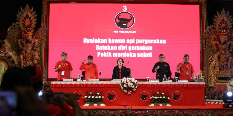 Rapat Koordinasi PDIP di Bali,  Megawati Kuatkan Semangat Kader, Kerja Keras Turun ke Bawah