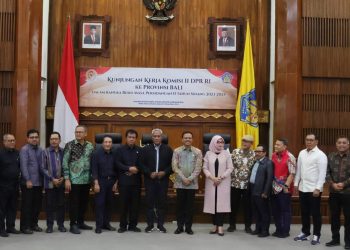 Sekda Provinsi Bali Menerima Kunjungan Kerja Komisi II DPR RI Sampaikan Persiapan Pemilu Serentak, Penerimaan CPNS/PPPK dan Netralitas ASN