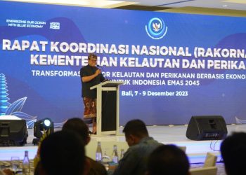 Hadiri Rakornas KKP, Pj. Gubernur Mahendra Jaya Tegaskan Komitmen Bali Implementasikan Program Pembangunan Ekonomi Biru
