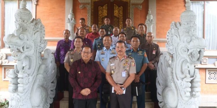 Terima Kunker Dewan Ketahanan Nasional, Pj. Gubernur Bali Mahendra Jaya Pastikan Tetap Komitmen Jaga Netralitas