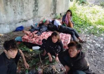 Enam Anak Jalanan di Buleleng yang Tinggal di Kolong Jembatan Diangkut oleh Satpol PP