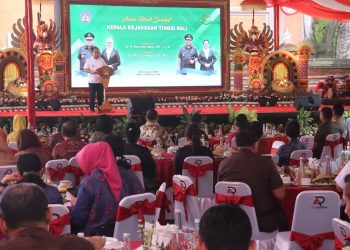 Pj. Gubernur Bali Hadiri Pisah Sambut Kepala Kejaksaan Tinggi Bali