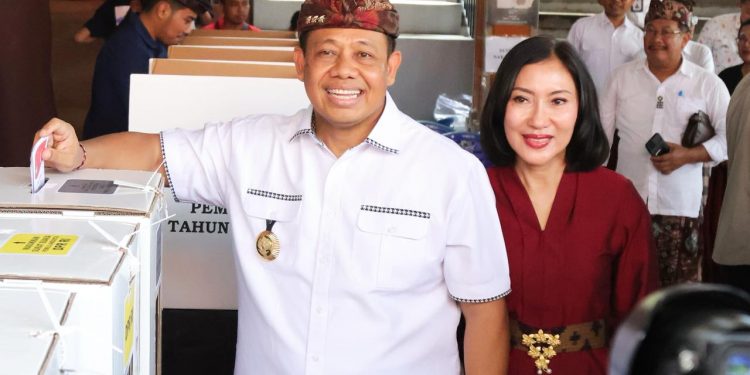 Pj. Gubernur Bersama Forkopimda Bali Pantau Pelaksanaan Pemilu di Denpasar