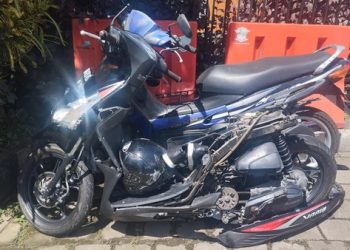 Kecelakaan di Jalan Denpasar-Gilimanuk, Pemotor Menabrak Pejalan Kaki dan Mobil, Patah Tulang Terjadi