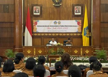 Wujudkan Keanggotaan yang Berperan Aktif dan Berkontribusi, Pj. Gubernur Bali Kukuhkan Kepengurusan PWRI Provinsi Bali 2024-2029