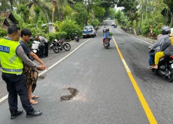 Pemotor di Jembrana Tewas dalam Kecelakaan saat Pulang Setelah Bergadang Jaga Ogoh-Ogoh