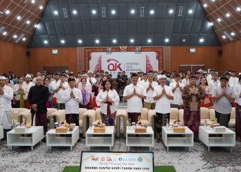 Melalui Dharma Santhi Nyepi Tahun Saka 1946, Sekda Dewa Made Indra Ajak Industri Jasa Keuangan Tingkatkan Soliditas