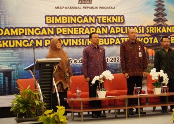 Sekda Dewa Indra Buka Bimtek Aplikasi SRIKANDI, Apresiasi Pemutakhiran Tata Kelola Bidang Kearsipan