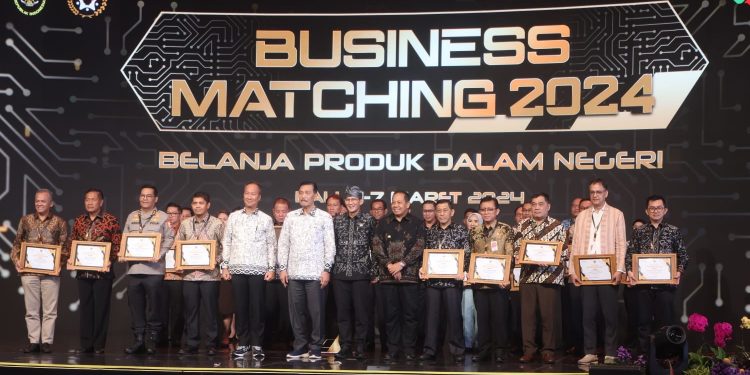Pj. Gubernur Mahendra Jaya Hadiri Business Matching 2024 “Belanja Produk Dalam Negeri”