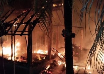 Warung Kelontong di Karangasem Terbakar karena Dupa
