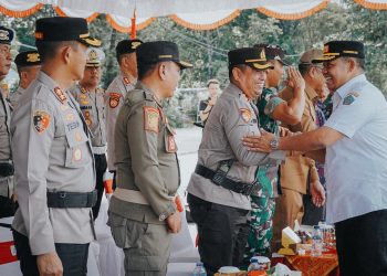 Pj. Gubernur Bali Pimpin Apel Gelar Pasukan Ketupat Agung