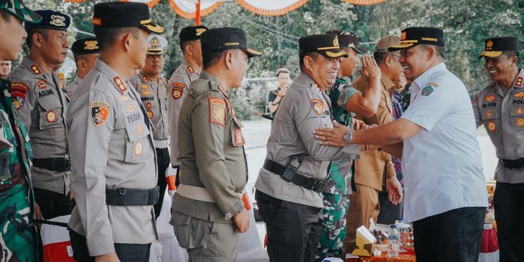 Pj. Gubernur Bali Pimpin Apel Gelar Pasukan Ketupat Agung