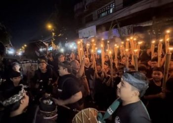 Semangat Toleransi di Bali: Pemuda Hindu Mengadakan Takbir Keliling di Kampung Islam Kepaon