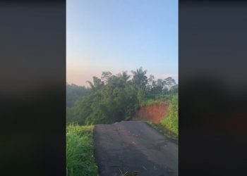 Kementerian PUPR Belum Menetapkan Penyebab Amblasnya Jalan di Bangli yang Terkait dengan Fenomena Sinkhole