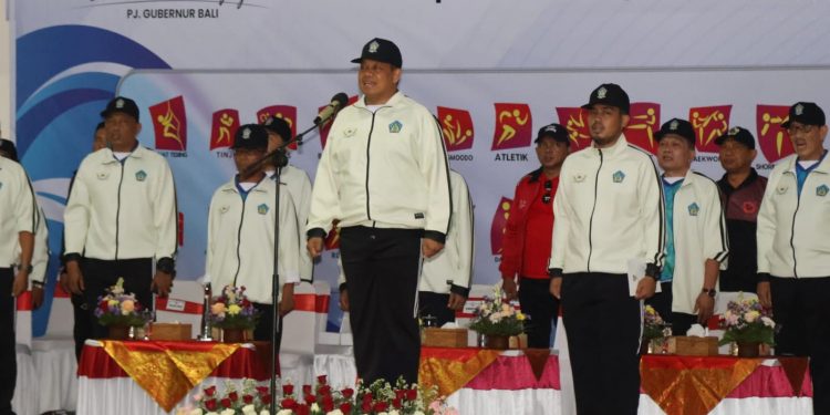 Buka Porjar Provinsi Bali Tahun 2024, Pj. Mahendra Jaya Harap Lahir Calon Atlet Pelajar dan Bibit Unggul Olahragawan