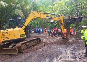 Hujan Deras Sebabkan Longsor, Jalur Amlapura-Denpasar Lumpuh Total