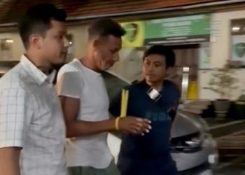 Warga Inggris Naik Motor Ugal-ugalan dan Aniaya Warga Gianyar