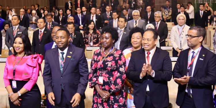 Pj. Mahendra Jaya Hadiri Pembukaan Indonesia-Africa Parliamentary Forum (IAPF) di Bali