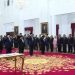 Prabowo Resmi Melantik 7 Menko, 41 Menteri, dan 6 Pejabat Setingkat Menteri
