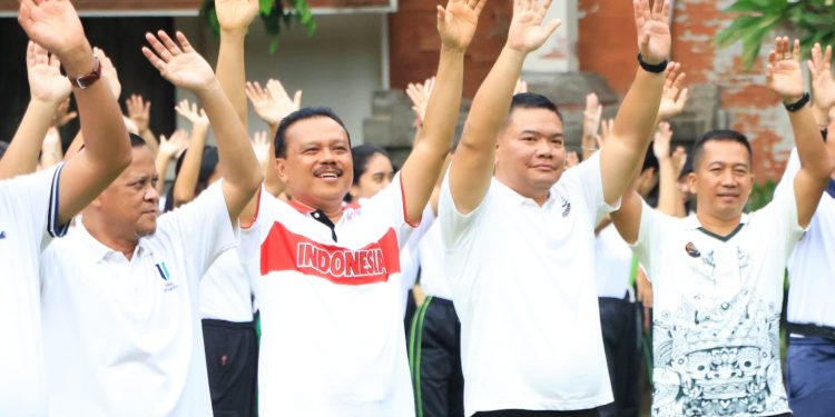 Senam Bersama Padukan Gerak Langkah dalam Pemberantasan Korupsi