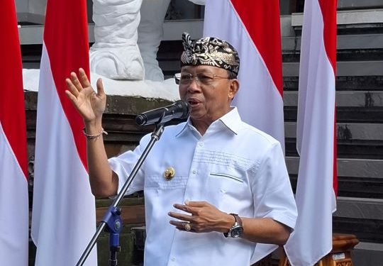 Gubernur Koster Berlakukan SE Ketentuan Menyanyikan Lagu Kebangsaan Indonesia Raya di Ruang publik