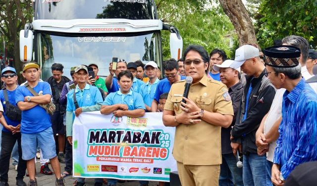 Pemprov Bali Lepas Program Martabak Mudik Bareng 2025
