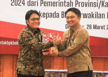 Serahkan LKPD 2024, Wagub Bali Dorong Capaian WTP Berkualitas