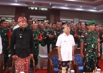 Gubernur Koster Sediakan Anggaran bagi Program Babinsa di Desa