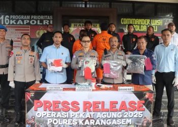 Polres Karangasem Bongkar Empat Kasus, Salah Satunya Terkait Penganiayaan Anggota Polisi