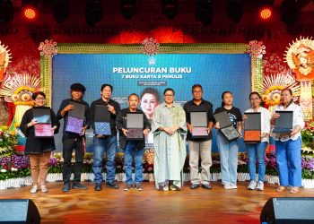 Putri Koster Fasilitasi Peluncuran 7 Buku Karya 9 Penulis, Tingkatkan Gairah Penggiat Sastra