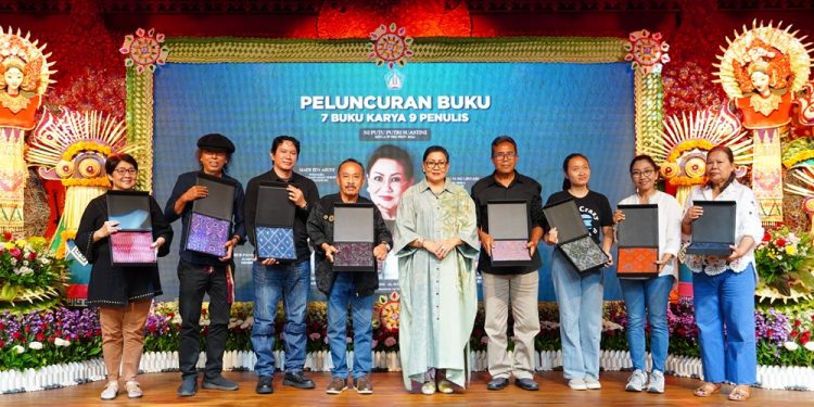 Putri Koster Fasilitasi Peluncuran 7 Buku Karya 9 Penulis, Tingkatkan Gairah Penggiat Sastra