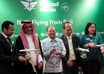 Saudi Airlines Resmi Buka Rute Jeddah-Bali, Gubernur Koster Beri Pesan Penting