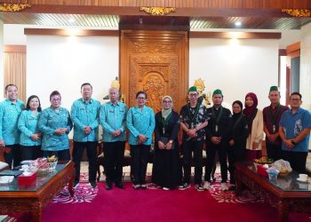 Terima HMI Bali, Putri Koster Jelaskan Program Satu Keluarga Satu Sarjana