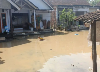 Banjir Rob Sebabkan Kerusakan pada Fasilitas Umum di Jembrana