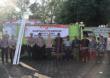 Polda Bali Wujudkan Pembangunan Pipa Air untuk Ratusan Warga Jembrana