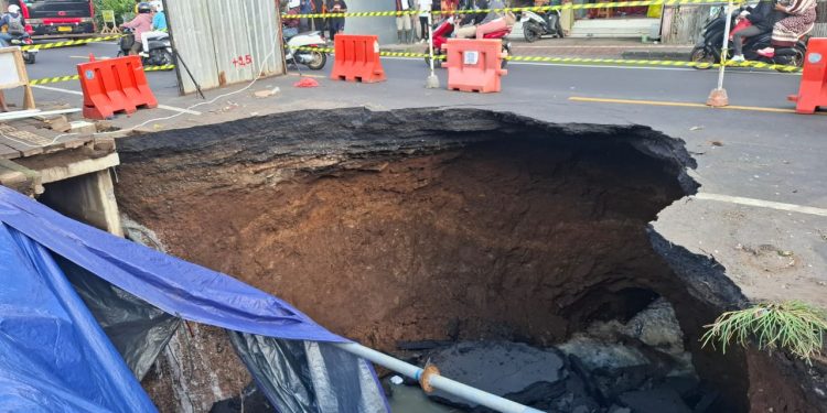 Longsor di Depan Pasar Bajera, Pemerintah Segera Tangani Kerusakan Jalan Nasional