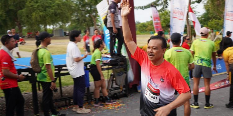 Bali International Trail Run 2025, Sekda Dewa Made Indra Lari 5K Bersama Ribuan Runners