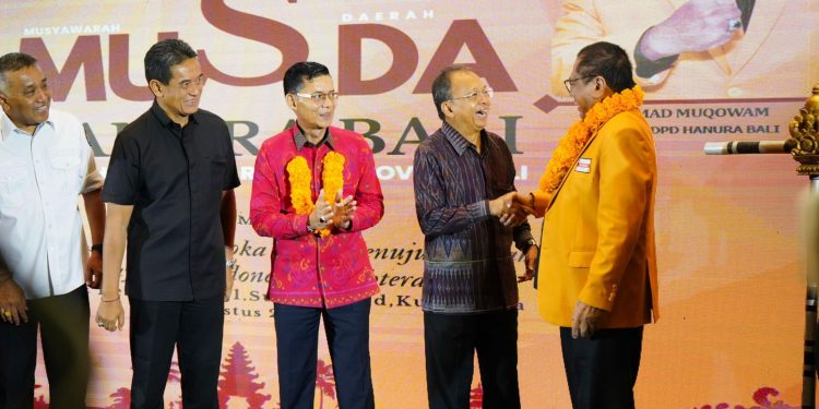 Gubernur Bali Ajak Hanura Perkuat Sinergi untuk Majukan Bali, OSO Puji Kepemimpinan Koster dalam Sejahterakan Masyarakat