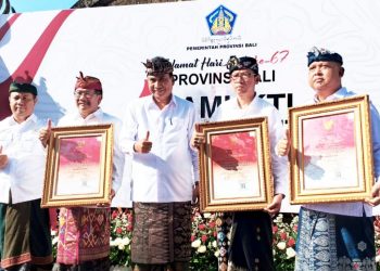 HUT ke-67 Provinsi Bali, Tiga Perangkat Daerah Raih Adhyasta Prajaniti 2025