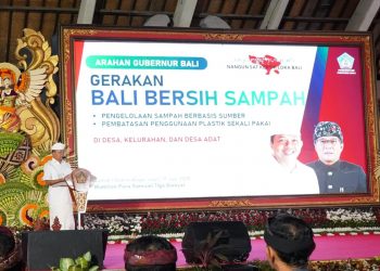 Koster Dorong Gerakan Bersih Sampah Demi Bali Lestari, Warga Bali Diminta Kelola Sampah Berbasis Sumber