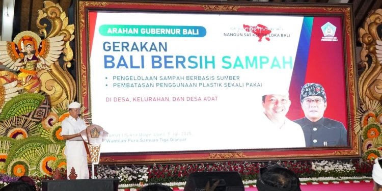 Koster Dorong Gerakan Bersih Sampah Demi Bali Lestari, Warga Bali Diminta Kelola Sampah Berbasis Sumber
