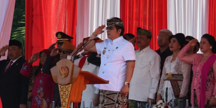 Peringatan Kemerdekaan RI ke-80, Wagub Bali Tegaskan Pentingnya Lanjutkan Perjuangan Pahlawan