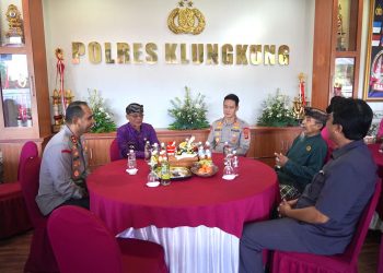Bupati Satria Sambut Kunjungan Kerja Kapolda Bali di Klungkung
