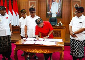 Gubernur Koster dan Empat Kepala Daerah Sepakat Anggarkan Rp56,3 Miliar untuk Trans Metro Dewata 2026