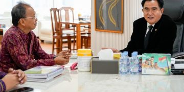 Pasca Tangani Banjir, Koster Temui Sejumlah Menteri di Jakarta, Mohon Dukungan Normalisasi Sungai dan Optimalisasi PWA