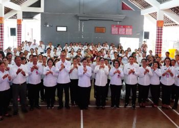 Safari Pembinaan Posyandu Dimulai dari Tabanan, Ibu Putri Koster Dorong Transformasi Menuju 6 SPM