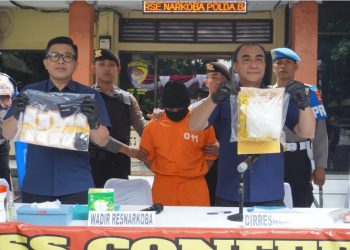 Kurir Narkoba Asal Tabanan Ditangkap Polda Bali, Bawa 1,4 Kilogram Sabu